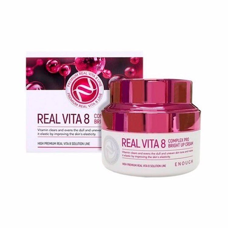 Питательный крем с витаминным комплексом ENOUGH REAL VITA 8 COMPLEX PRO BRIGHT UP CREAM (50мл)