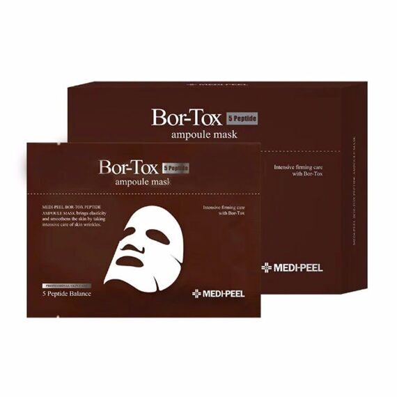 Ампульная лифтинг-маска с пептидным комплексом MEDI-PEEL BOR-TOX PEPTIDE AMPOULE MASK(30мл)